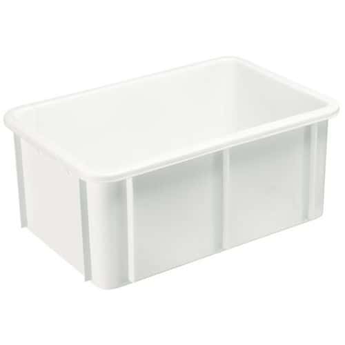 Caja rectangular reforzada apilable - De 590 a 600 mm de longitud - De 25 a 55 L - Gilac