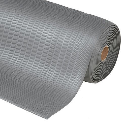 Alfombra antifatiga ergonómica Airug con estrías L90 Gris - Notrax