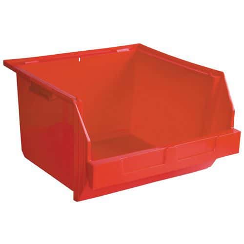 Caja con abertura frontal ensamblable para picking - Longitud 600 mm - 45 L