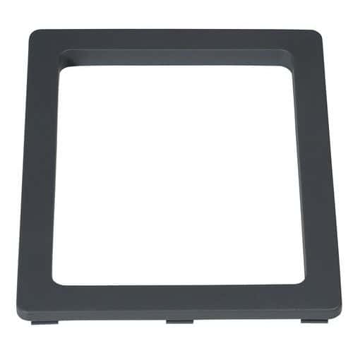 Inserto rectangular compatible con marco para cubo de basura de 60 y 80 L