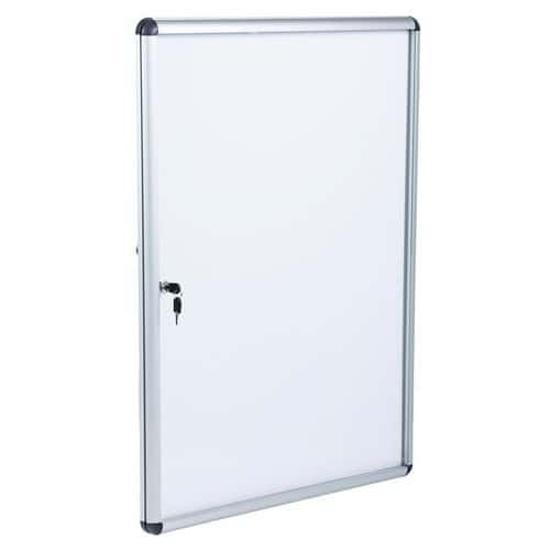 Vitrina de interior Manutan Expert de 1 puerta - Fondo de aluminio