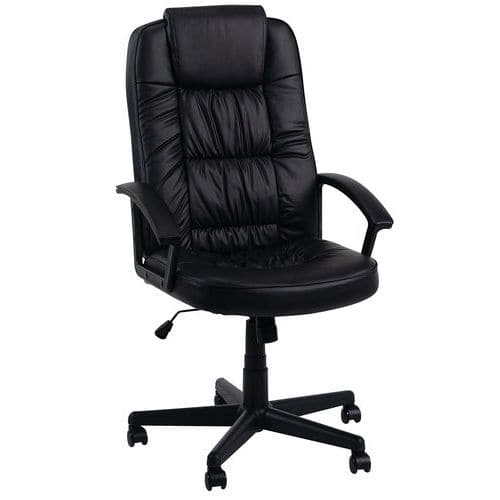 Sillón de dirección Oregoni negro - Manutan Expert