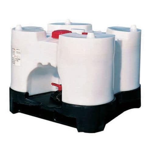 Contenedor de 500 a 1000 L TankGo para productos peligrosos - homologado EP