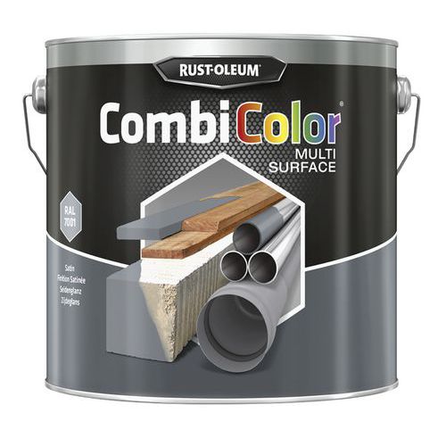 Pintura de imprimación y acabado para todo tipo de superficie Combicolor - 2,5 L - Rust-Oleum