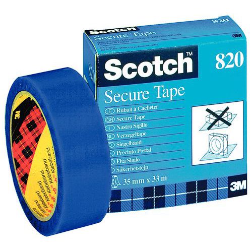 Adhesivo de seguridad 3M - Scotch 820