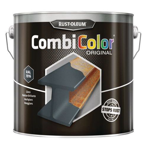 Imprimación y acabado Combicolor gris antracita - Rust-Oleum