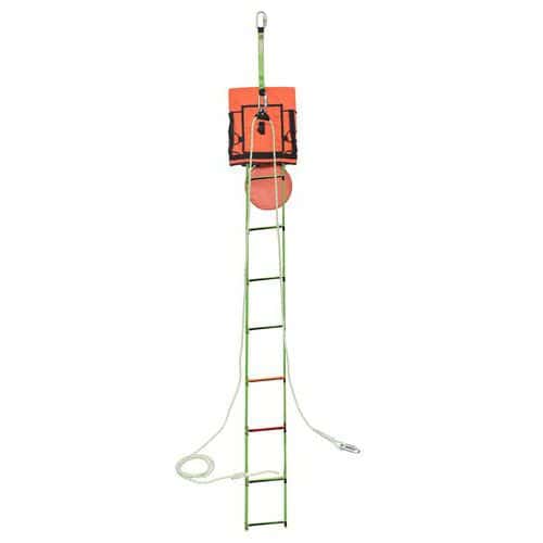 Escalera de rescate con cincha EVA'LAD 2 - 6 m - Kratos Safety