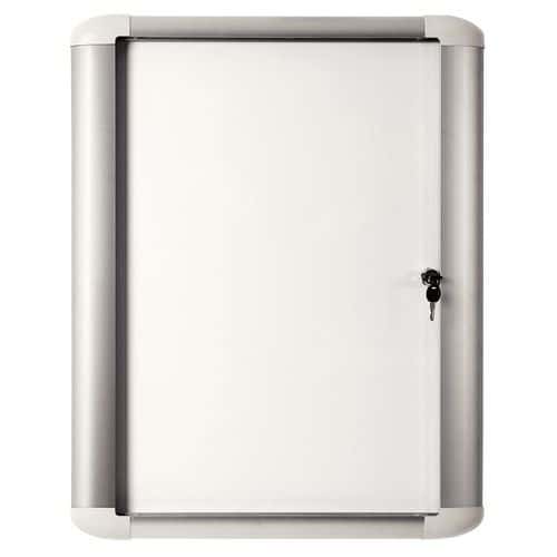 Vitrina de interior Mastervision - Fondo de aluminio - Puerta de cristal de máxima seguridad