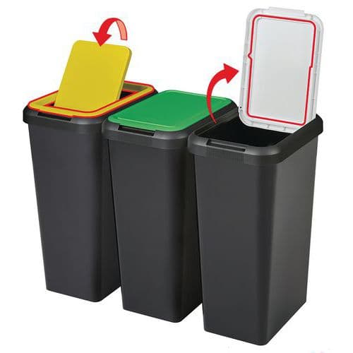 Cubo de basura de recogida selectiva - 45 L - CEP