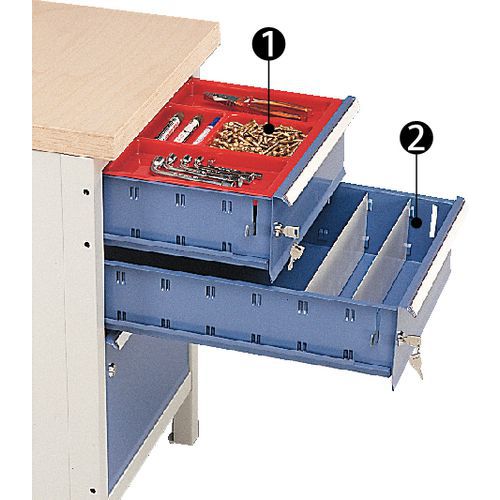 Solución de organización para cajón Modul - 1 separador