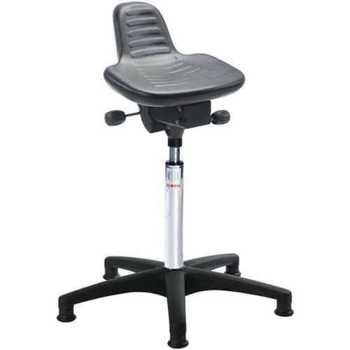 Silla Sit-Stand Alfa Octo60 - Alta - Global Professional Seating