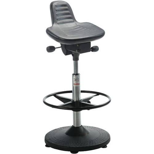 Silla Sit-Stand Alfa Trumpet - Alta - Global Professional Seating