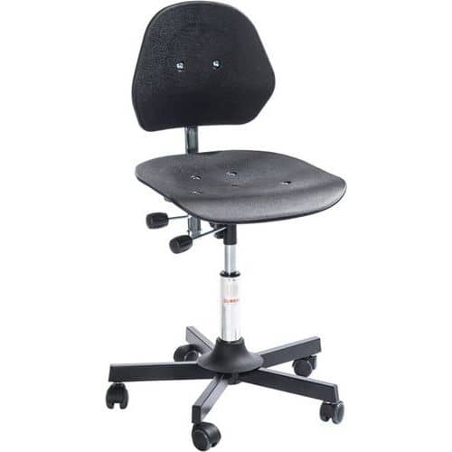 Silla de taller maciza Solid - Baja - Global Professional Seating