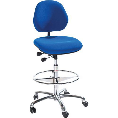 Silla de taller Aktiv - Tejido - Alta - Global Professional Seating