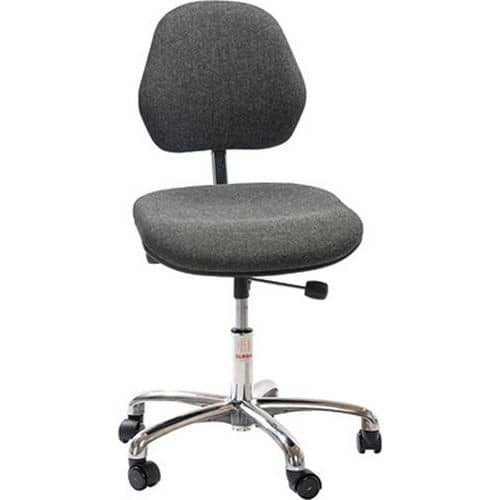 Silla de taller Aktiv ESD -Tejido - Baja - Global Professional Seating