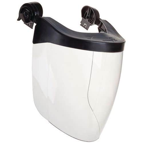 Soporte de protector + protector facial Contour