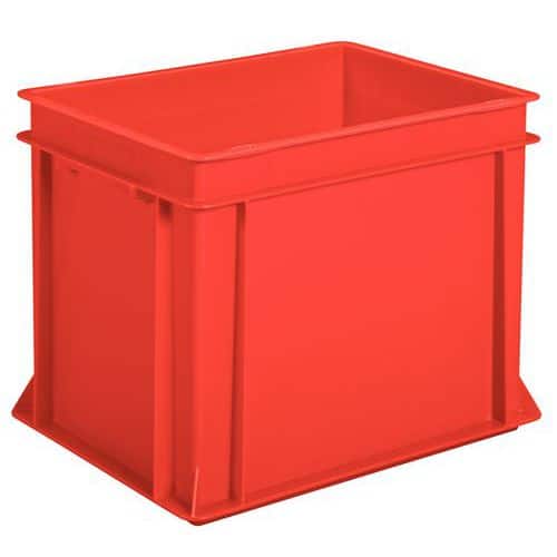 Caja norma Europa - Maciza - Longitud 400 mm - De 6 L a 30 L