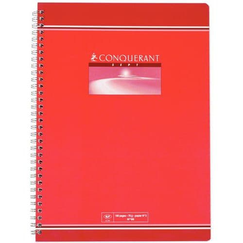 Cuaderno Conquérant 7 - Cuadrícula pequeña