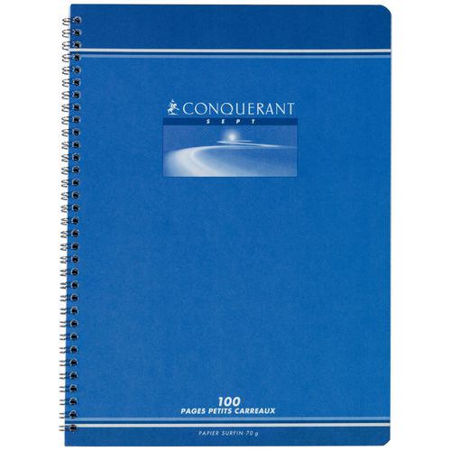 Cuaderno Conquérant 7 - Cuadrícula pequeña