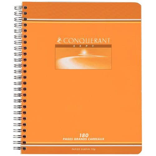 Cuaderno Conquérant 7 - Cuadrícula grande