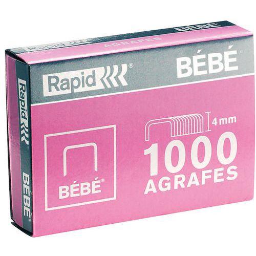 Grapas Bebé lote de 1000 - Rapid