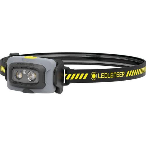 Linterna frontal inclinable HF4R Work - Ledlenser