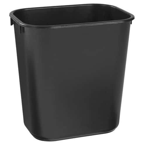 Contenedor rectangular gris para oficina individual 12,9 L - Rubbermaid