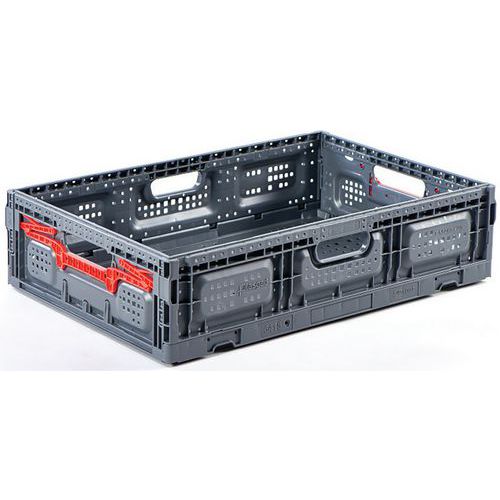 Caja plegable calada - Longitud: 600 mm - De 31 a 55 L