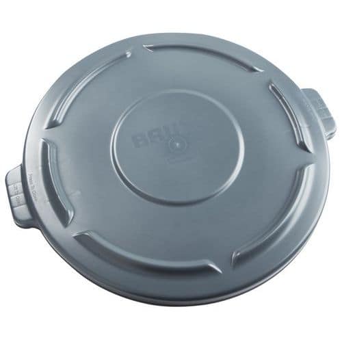 Tapa plana para contenedor redondo Brute - Rubbermaid