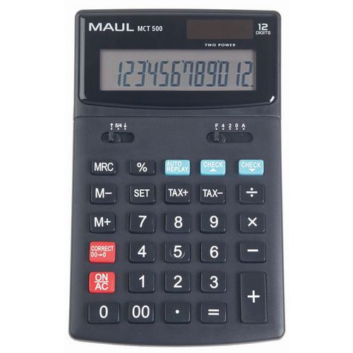 Calculadora de sobremesa MCT 500 - 12 teclas - Maul