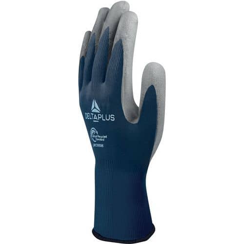 Guantes de poliéster con revestimiento de PU - VE702GREEN