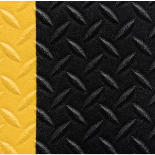 Alfombrilla antifatiga Diamond Sof-Tred L 90 - Negro amarillo - Notrax