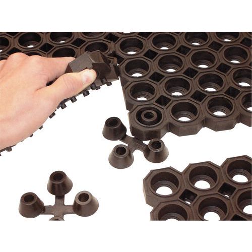 Anclaje de fijación para rejillas Oct-O-Flex™y Oct-O-Mat™ - Notrax