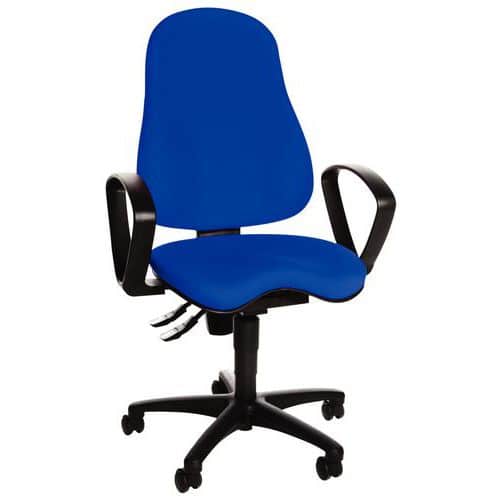 Silla de oficina ergonómica Sitness 10 - patas de polipropileno