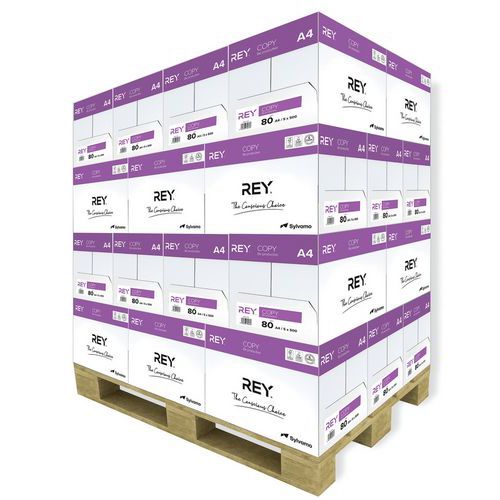 Papel Rey Copy A4 80 g - Surtido de 240 resmas - Rey