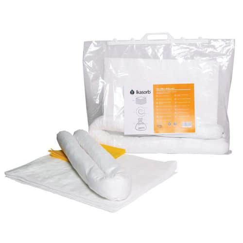 Kit de absorbente de hidrocarburos en bolsa de 15,8 L - Ikasorb