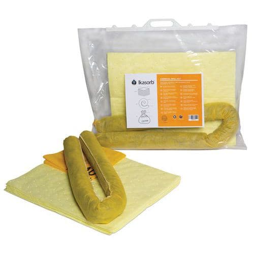 Kit de absorbentes químicos en bolsa de 13,1 L