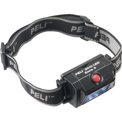 Linterna frontal LED ATEX para zona 0 - 2610 - Peli