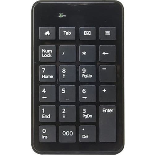 Teclado numérico USB Eco negro