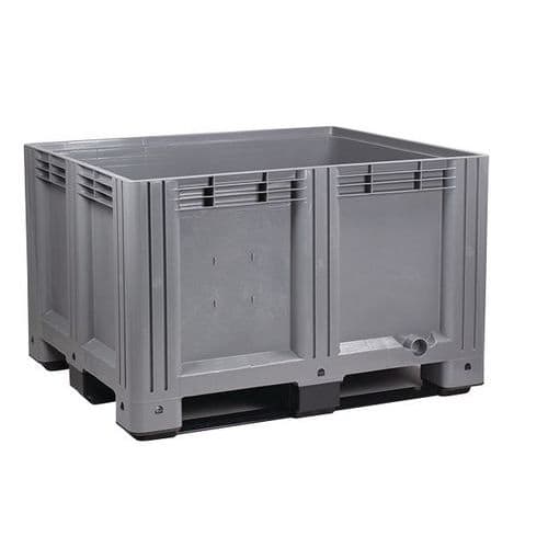 Caja-palé apilable - Paredes macizas