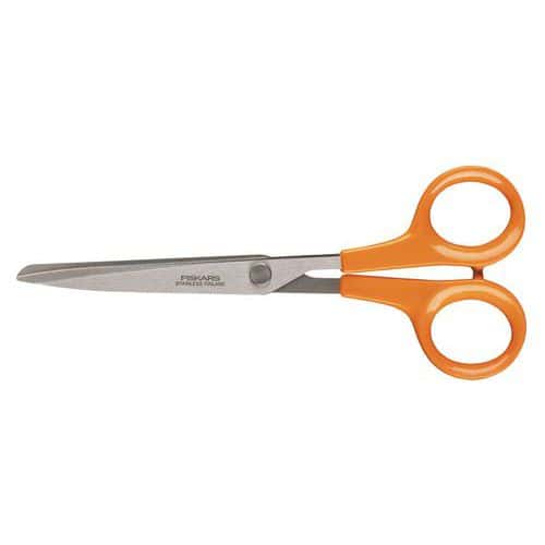 Tijeras clásicas multiusos Fiskars - Diestros y zurdos, 17 cm