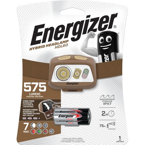 Linterna frontal HDL60 - 575 lúmenes - Energizer