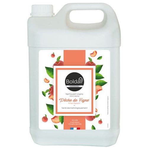 Limpiador de manos de melocotón - 5 L - Boldair