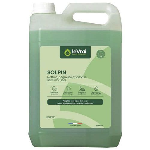 Desengrasante vegetal Solpin - Le vrai professionnel - 5 L