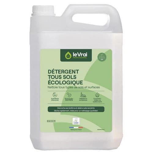 Detergente todo tipo de suelos y superficies - 5 L - Enzypin