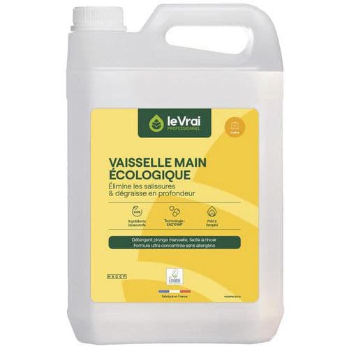 Lavavajillas líquido para fregar a mano - 5 L - Enzypin