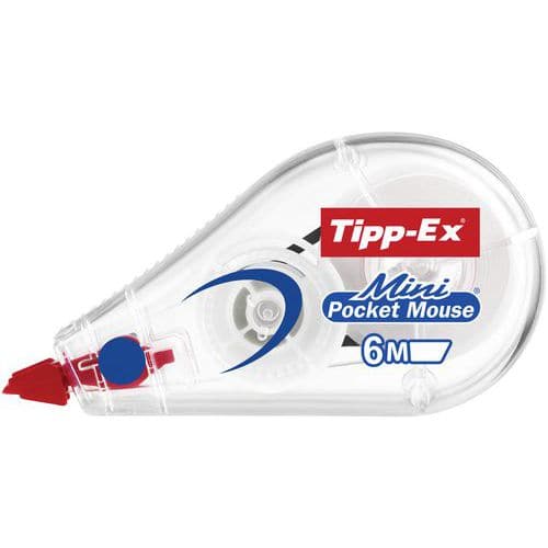 Aplicador de corrección desechable Tipp-Ex Mini Pocket Mouse