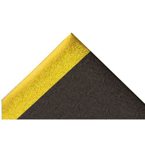 Alfombra antifatiga Sof-Tred L 60 - Negro/ Amarillo - Notrax