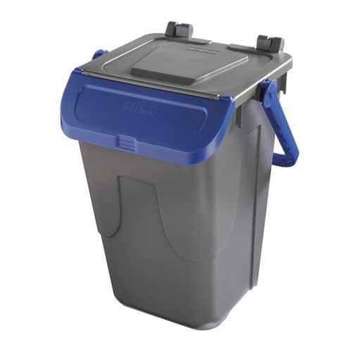 Papelera de reciclaje de plástico - 35 L - Mobil Plastic