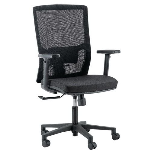 Silla de oficina Target - Reposabrazos 3D - Linea Fabbrica